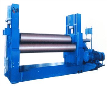 銀川液壓(ya)對稱式三輥(gǔn)卷闆機