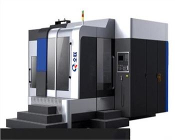 五軸(zhóu)聯動卧式(shì)加工中心(xin)
