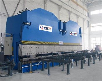 河(hé)南雙機聯動數(shu)控電液伺服折(she)彎機