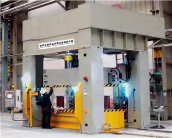 框(kuàng)架式SMC液壓機設備(bèi)結構說明